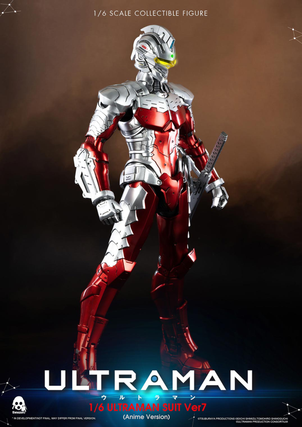 Three Zero 1/6 ULTRAMAN SUIT Ver7 (Anime Version) | 4897056202047