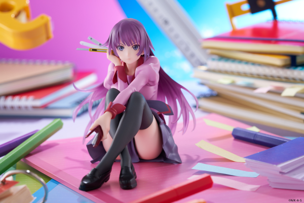 TAITO Monogatari Series Desktop Cute Figure - Hitagi Senjougahara | 0840342402953