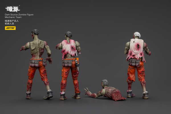 JOYTOY Dark Source Zombie Figure Mechanic Team | 6927054401567