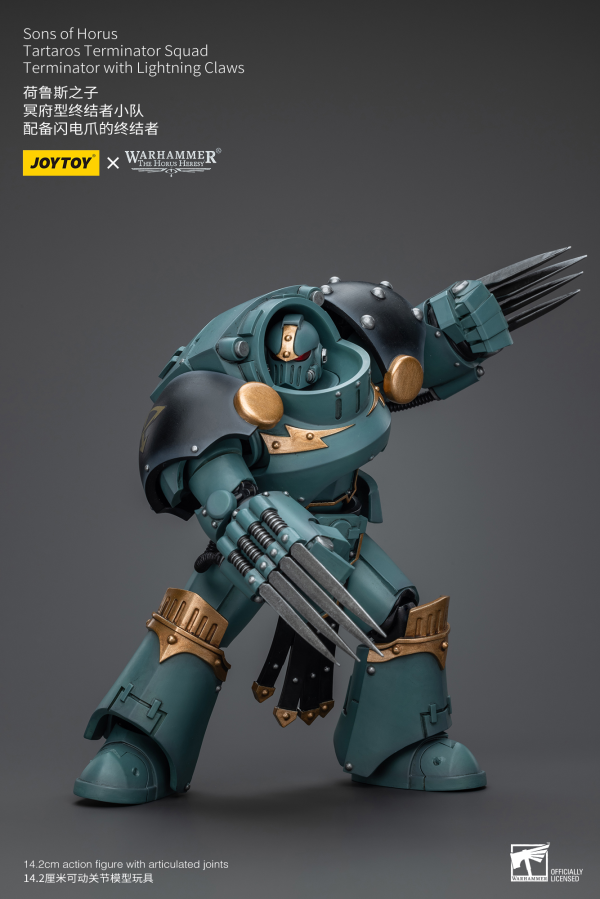 Joy Toy Sons Of Horus Tartaros Terminator Squad Terminator With Lightning Claws | 6973130377202