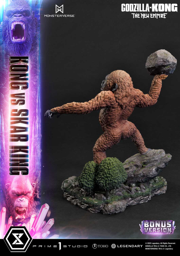 Prime 1 Studio Ultimate Diorama Masterline Godzilla x Kong: The New Empire (Film) Kong vs Skar King Bonus Version | 4582647121707