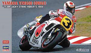 Hasegawa 1/12 YAMAHA YZR500 (0WA8) "TEAM LUCKY STRIKE ROBERTS 1989" | 4967834217102