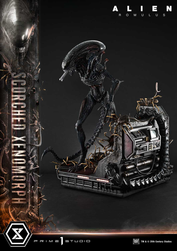 Prime 1 Studio Museum Masterline XL Alien: Romulus Scorched Xenomorph Deluxe Version | 4582647121868