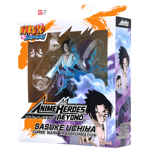 BANDAI Anime Heroes Beyond - Naruto - Sasuke(0045557377120) | 0045557377120