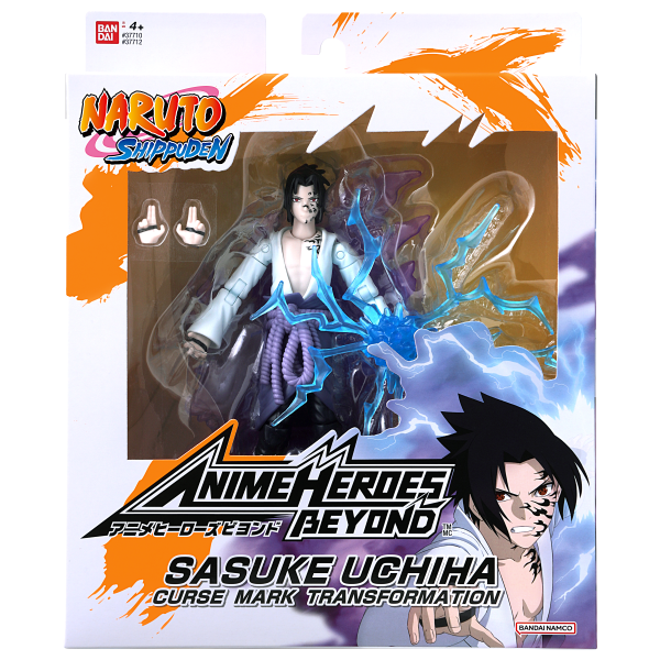 BANDAI Anime Heroes Beyond - Naruto - Sasuke(0045557377120) | 0045557377120