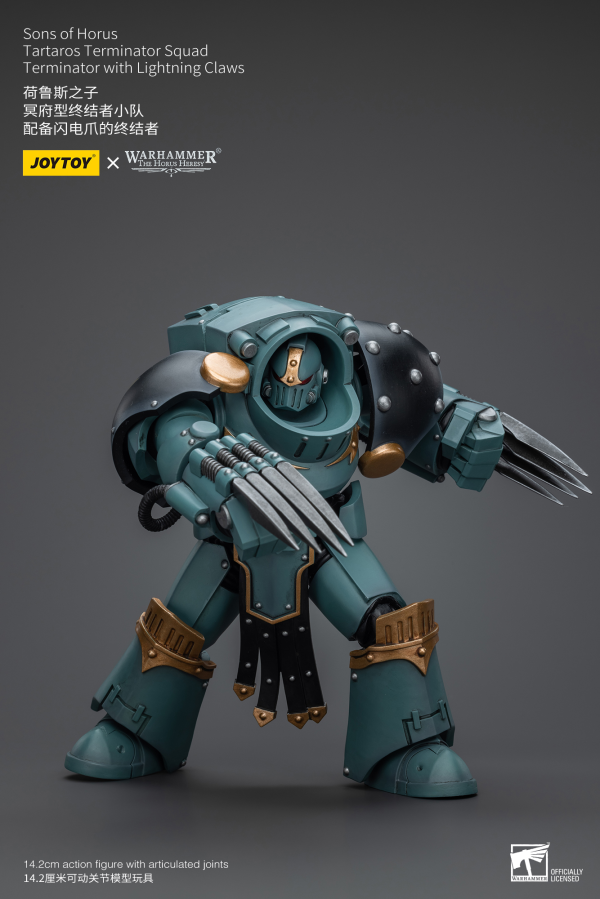 Joy Toy Sons Of Horus Tartaros Terminator Squad Terminator With Lightning Claws | 6973130377202