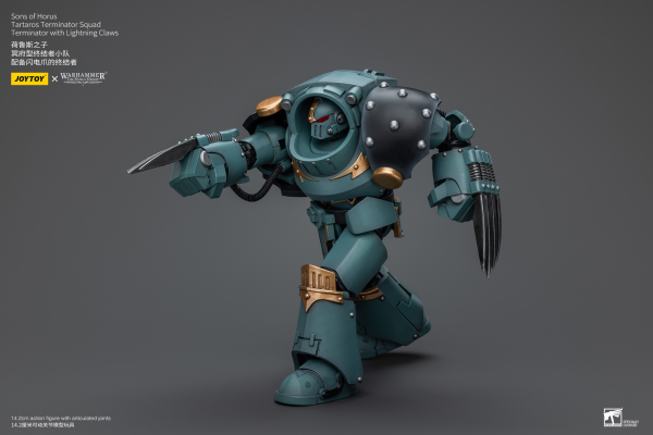 Joy Toy Sons Of Horus Tartaros Terminator Squad Terminator With Lightning Claws | 6973130377202