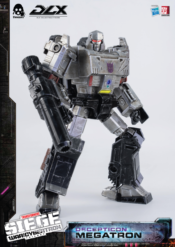 threezero Transformers: War for Cybertron Trilogy - DLX Megatron | 4895250816350