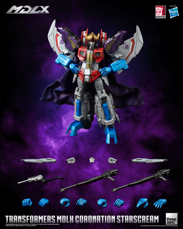 threezero Transformers - MDLX Coronation Starscream | 4895250815568