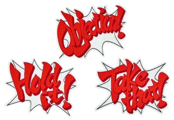 Ace Attorney Dialogue Patch Set English Ver.(re-order) | 4580590182011