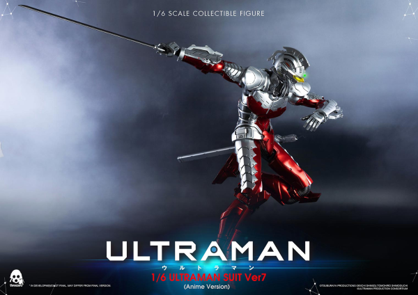 Three Zero 1/6 ULTRAMAN SUIT Ver7 (Anime Version) | 4897056202047