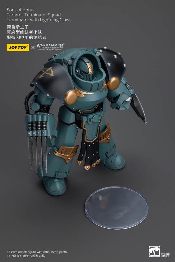 Joy Toy Sons Of Horus Tartaros Terminator Squad Terminator With Lightning Claws | 6973130377202