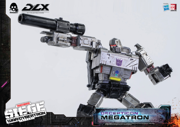 threezero Transformers: War for Cybertron Trilogy - DLX Megatron | 4895250816350