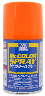Mr Hobby MR. COLOR SPRAY ORANGE | 4973028734478