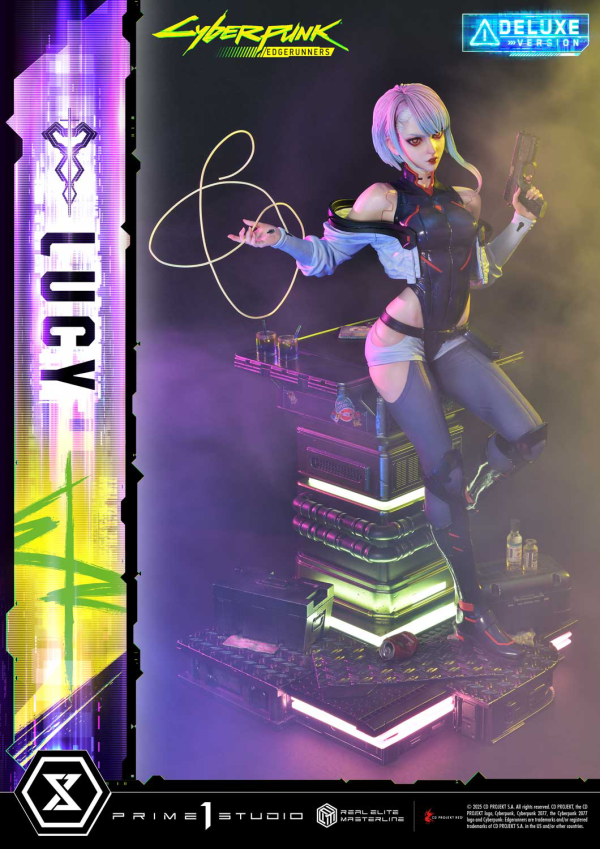 Prime 1 Studio Real Elite Masterline Cyberpunk: Edgerunners Lucy Deluxe Bonus Version(4582647121523)(4582647121523)