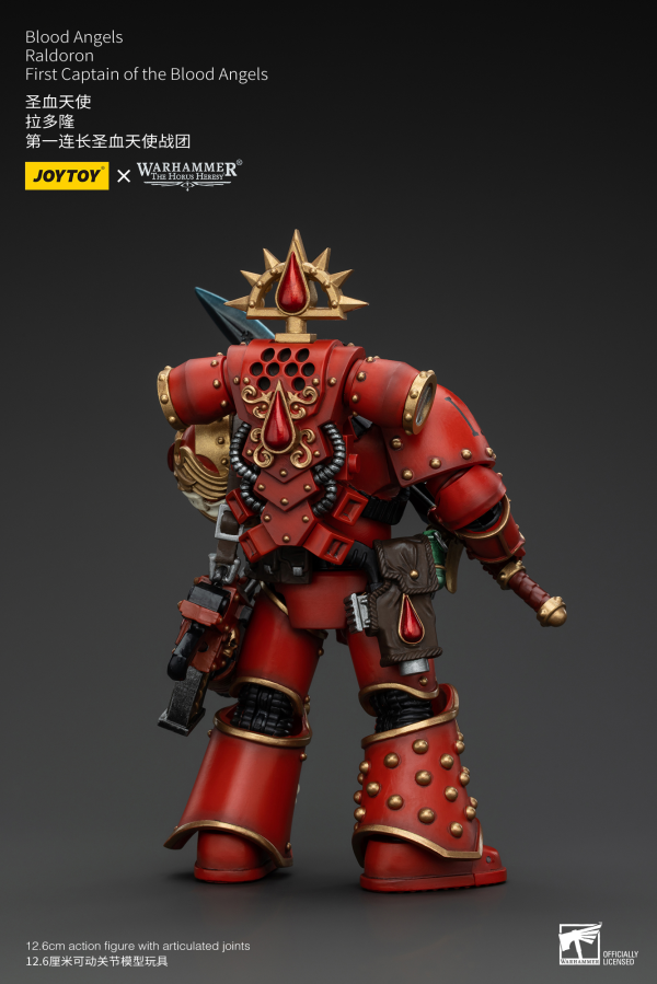 JOYTOY Blood Angels Raldoron First Captain of the Blood Angels(6927054400720)