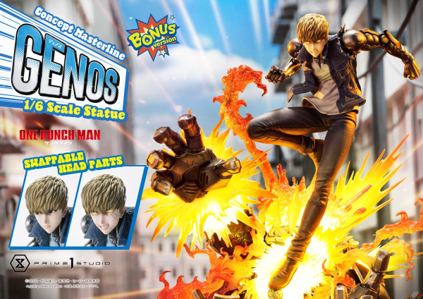 Prime 1 Studio Concept Masterline One-Punch Man Genos Bonus Version | 4582647121257
