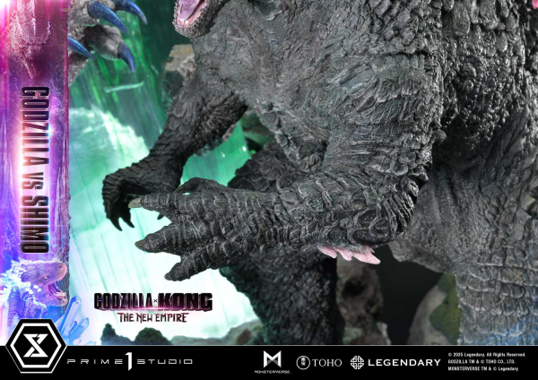 Prime 1 Studio Ultimate Diorama Masterline Godzilla x Kong: The New Empire Godzilla vs Shimo | 4582647121677