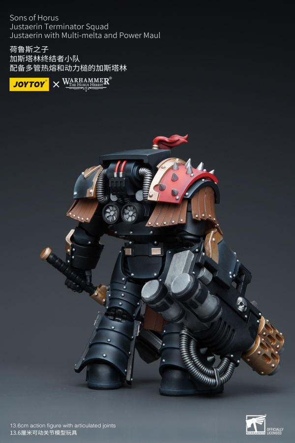 Joy Toy Sons of Horus Justaerin Terminator Squad Justaerin with Multi-melta and Power MauL | 6973130379749