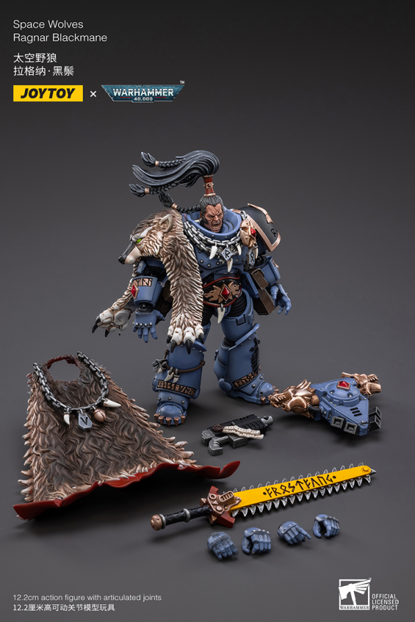 Joy Toy Space Wolves Ragnar Blackmane | 6973130372931
