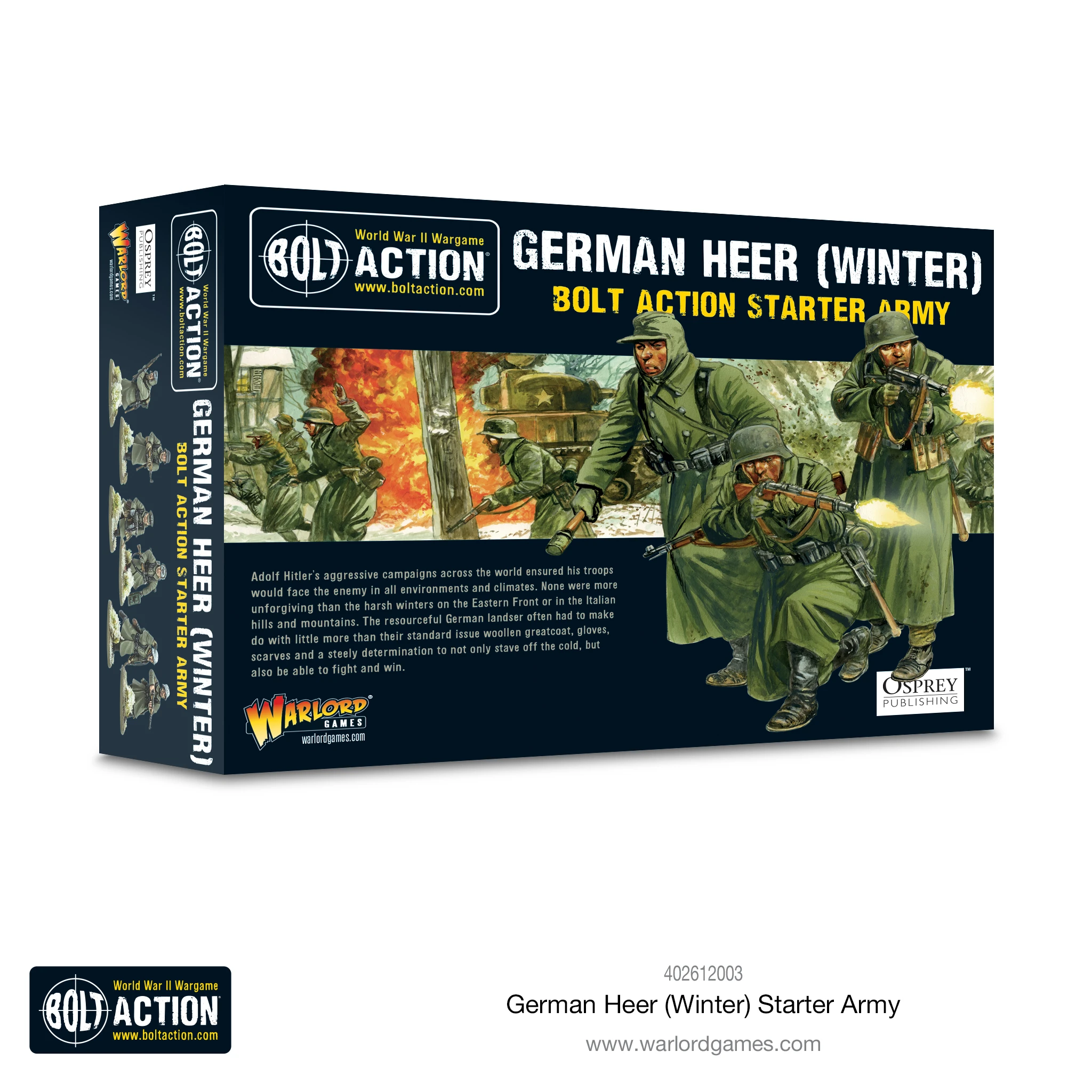 Bolt Action German Heer Winter Starter Army | 5060572508057