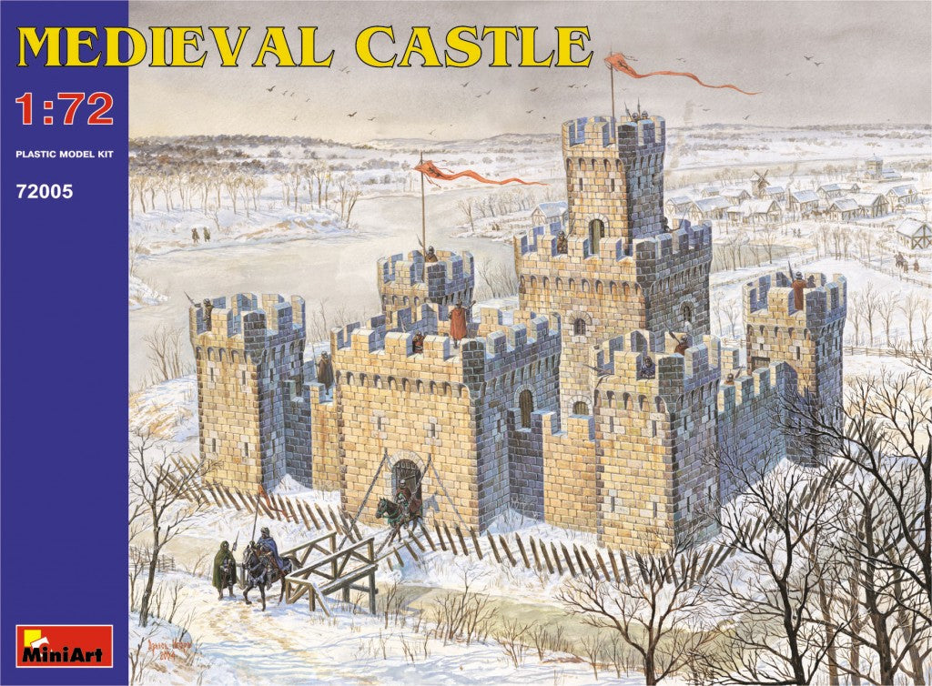 MiniArt 1/72 Medieval Castle | 4820041100134