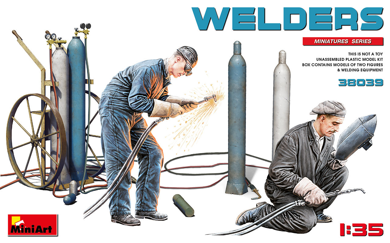 MiniArt 1/35 Welders | 4820183313133