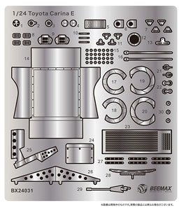 Platz Beemax Detail-Up Parts For 1/24 Toyota Carina E '93 BTCC Knockhill Winner
