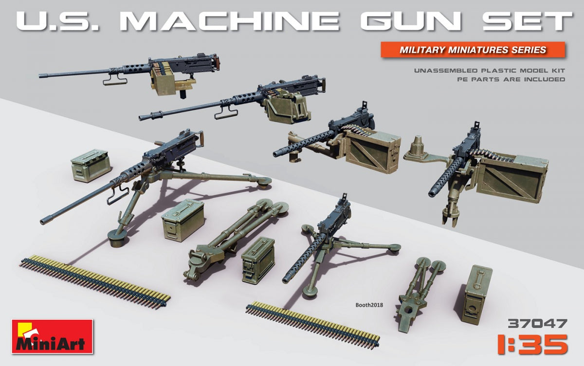 MiniArt 1/35 U.S. Machine Gun Set | 4820183311733