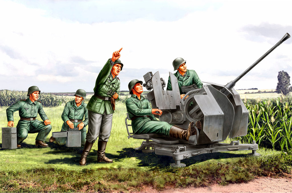 Hobby Boss 1/35 20mm Flak38 Figure Set