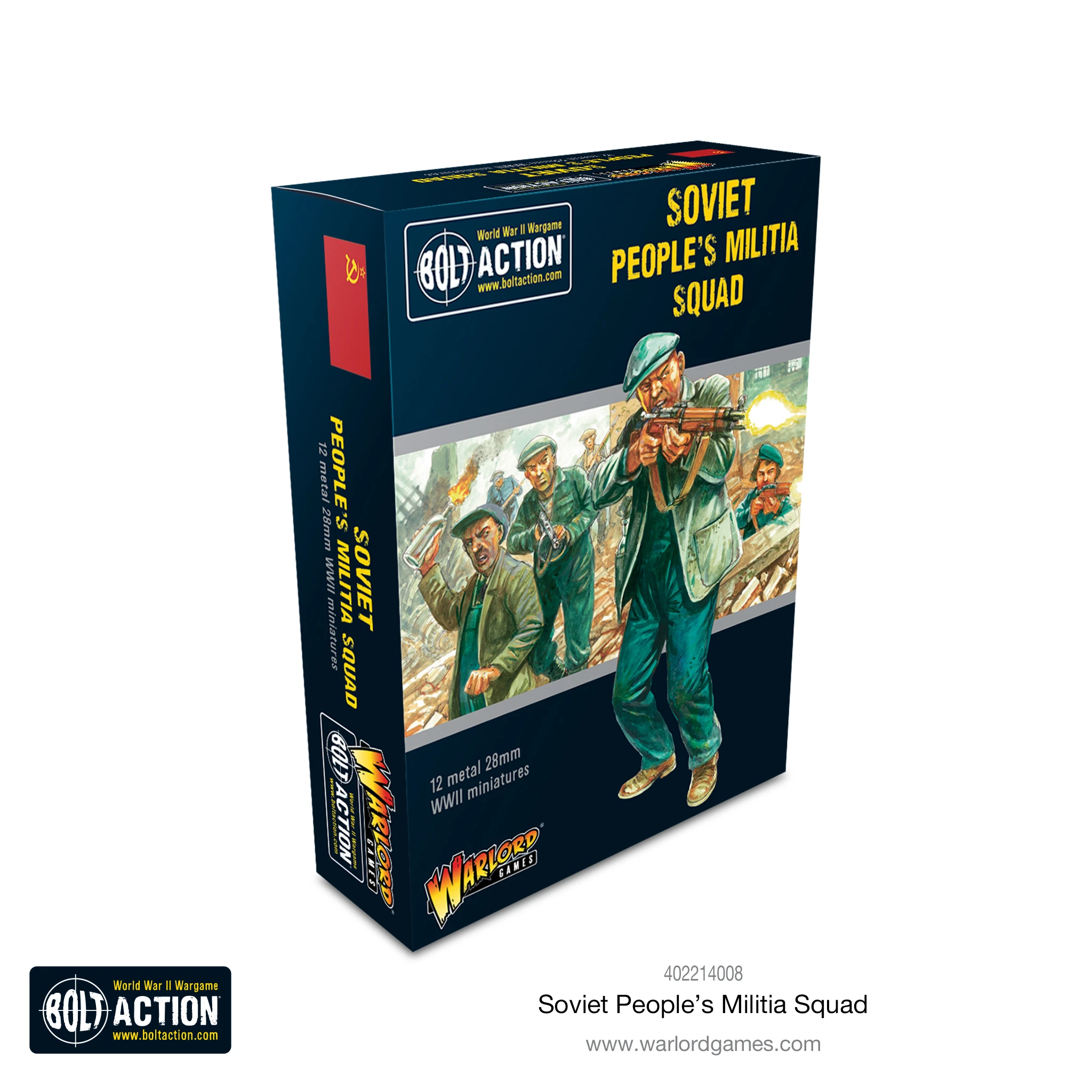 Bolt Action Soviet Peoples Militia squad | 5060572502192