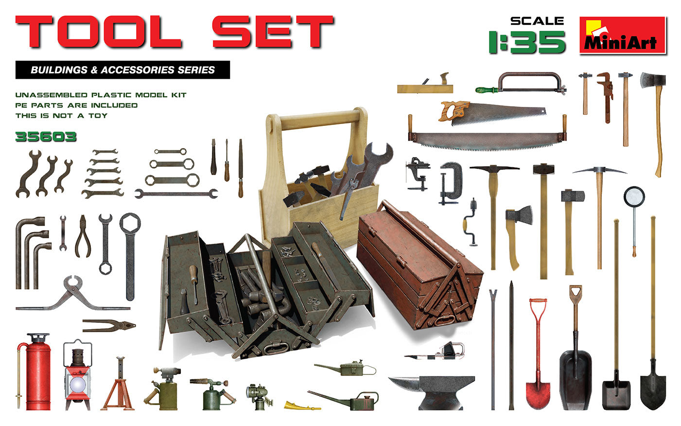 MiniArt 1/35 Tool Set | 4820183312617