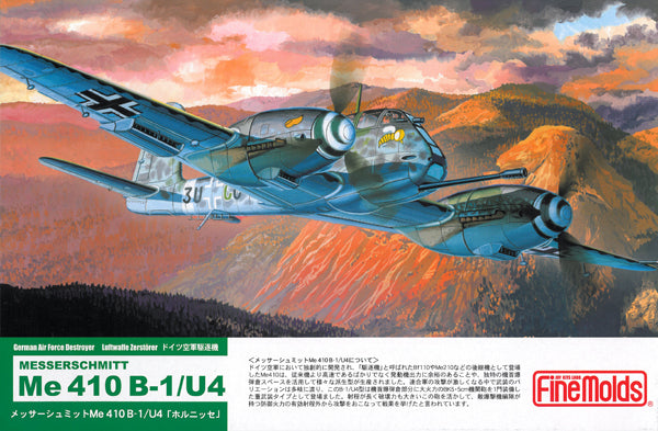 FineMolds 1/72 Messerschmitt Me410 B-1/ U4 | 4536318750109
