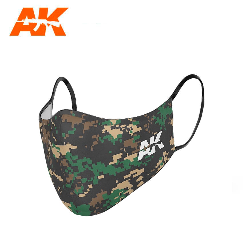 AK Interactive Classic Camouflage Face Mask 03 | 8435568309074