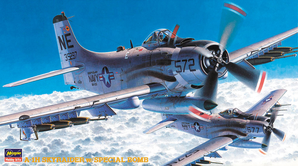 Hasegawa 1/72 A-1H w/ Special Bomb BP104 | 4967834514645