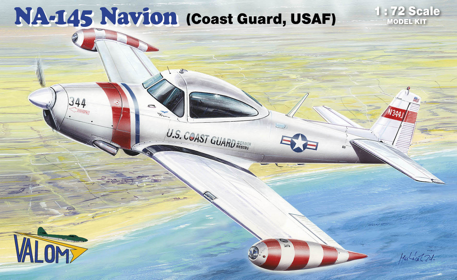 Valom 1/72 N.A. NA-145 Navion ((USAF, Coast Guard)
