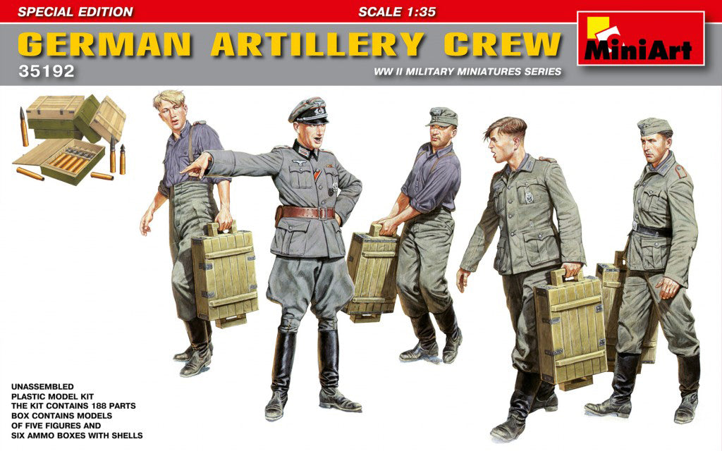 MiniArt German Artillery Crew.Special Edition (1/35) | 4820183310255