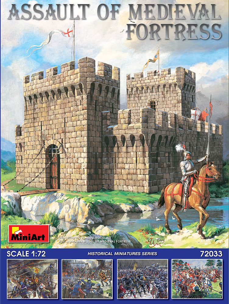 MiniArt Assault of Medieval Fortress (1/72) | 4820183311443