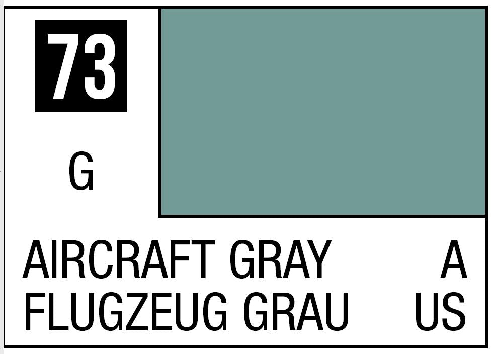 Mr Hobby Mr. Color 73 - Aircraft Gray (Gloss/Aircraft) | 4973028716702