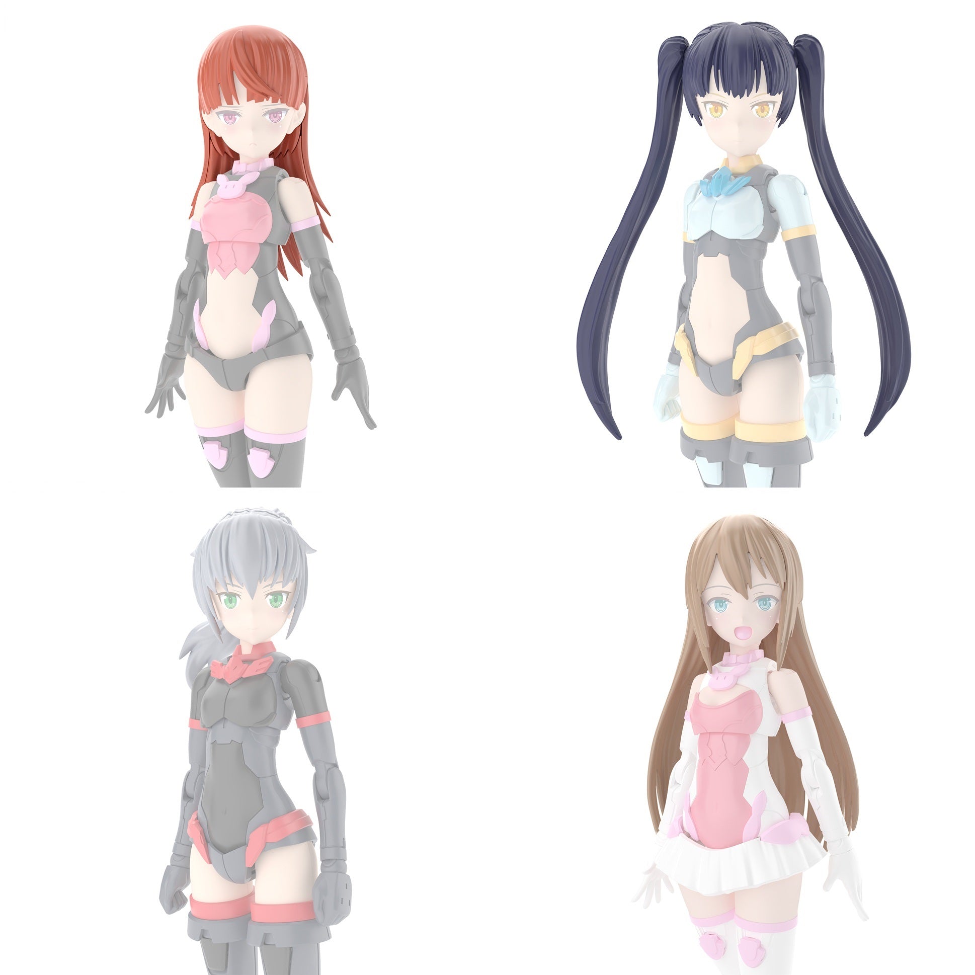 Bandai Spirits 30 Minute Sisters Option Hair Style Parts 4 Types Vol.7 | 4573102642196