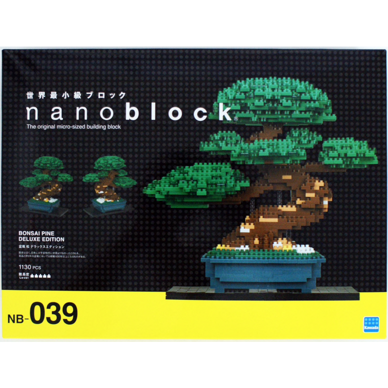 Nanoblock Advanced Hobby Series Bonsai Matsu Deluxe Edition "World Famous"