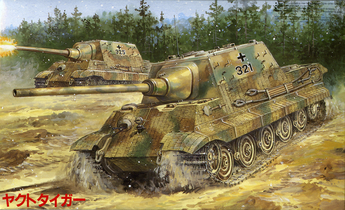 Fujimi German heavy tank Jagdtiger
