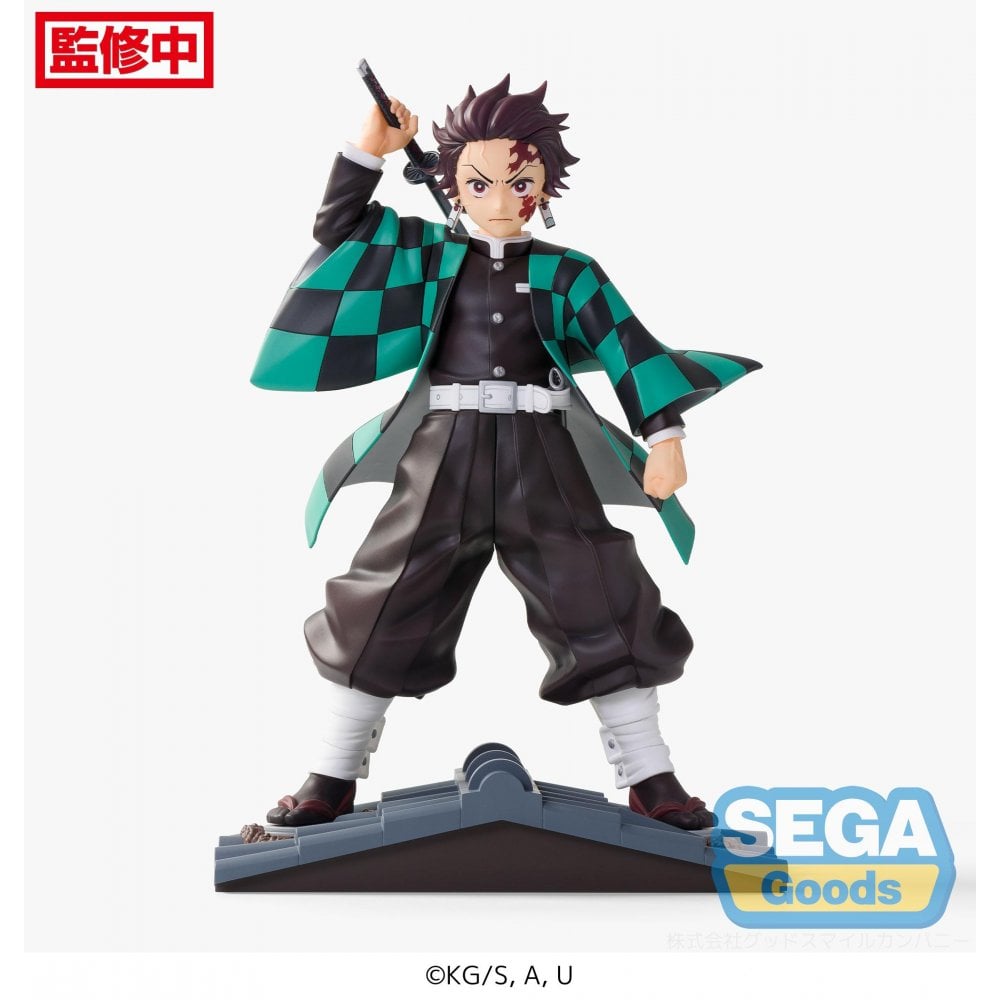 SEGA Anime "Demon Slayer: Kimetsu no Yaiba" Perching Mini Figure (EX) (Pack of 10 Tanjiro, 9 Zeneitsu, 9 Inosuke) | 4582733421919