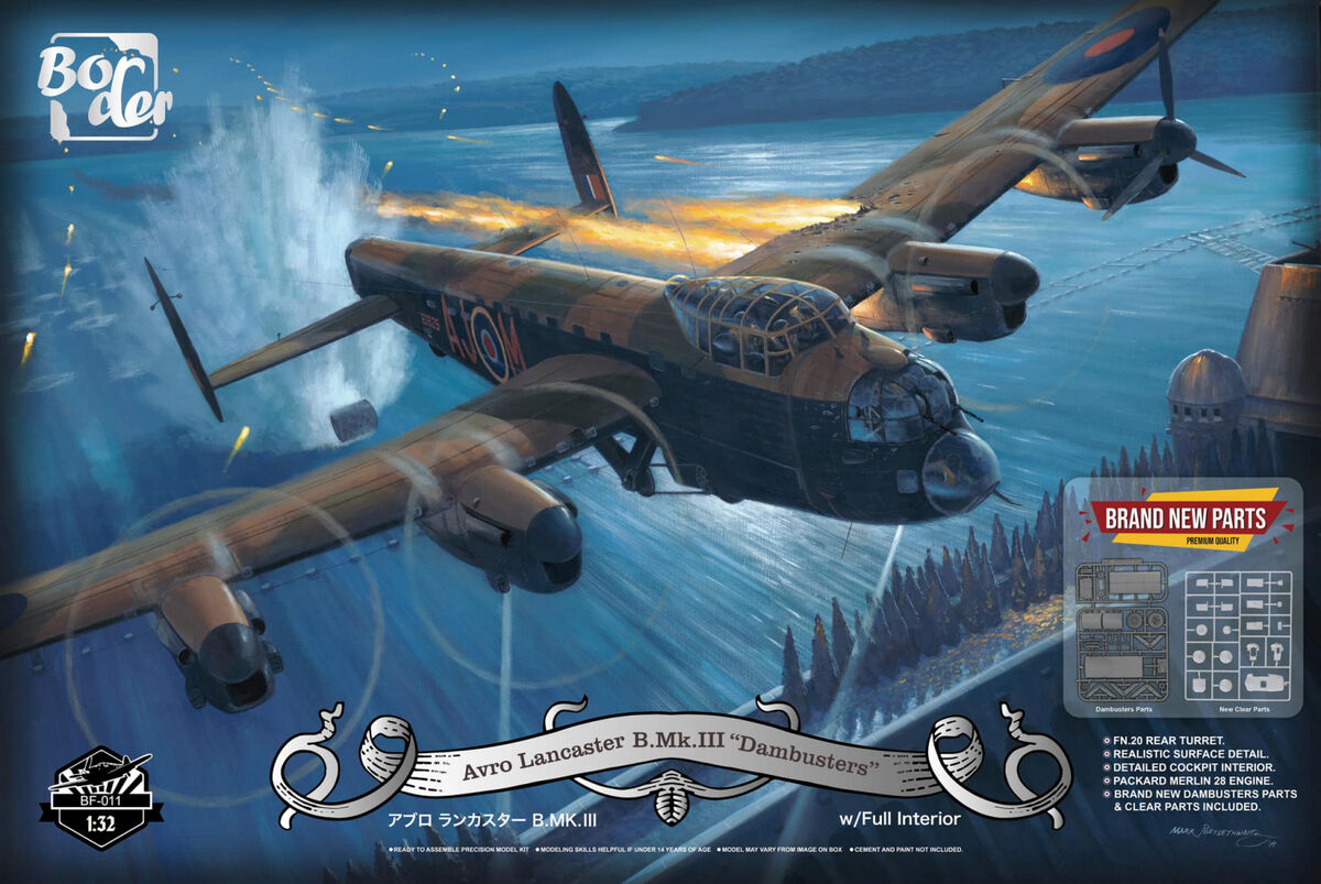 Border Model 1/32 Avro Lancaster B.Mk.III "Dambusters" | 6971995746584