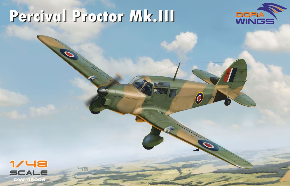 Dora Wings 1/48 Percival Proctor Mk.III | 4820237050267