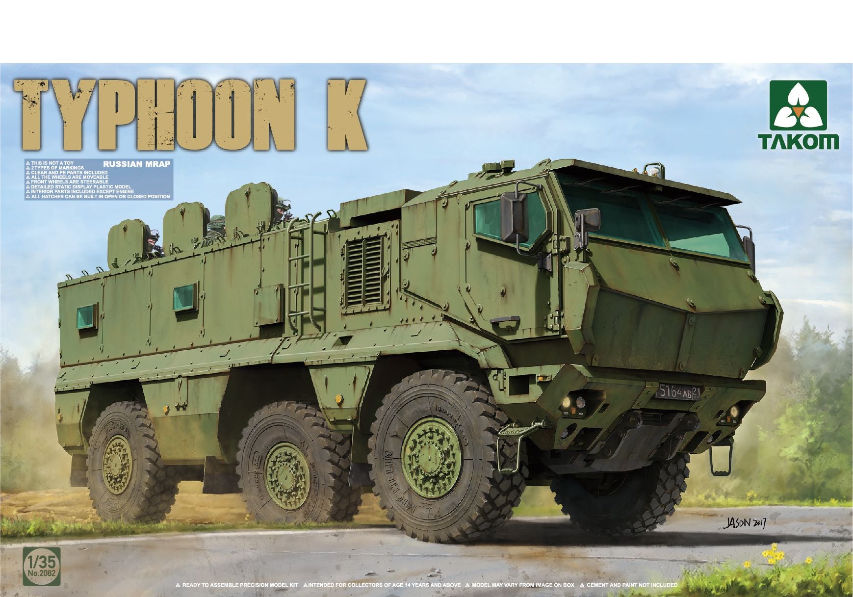 Takom 1/35 Russian MRAP Typhoon-K