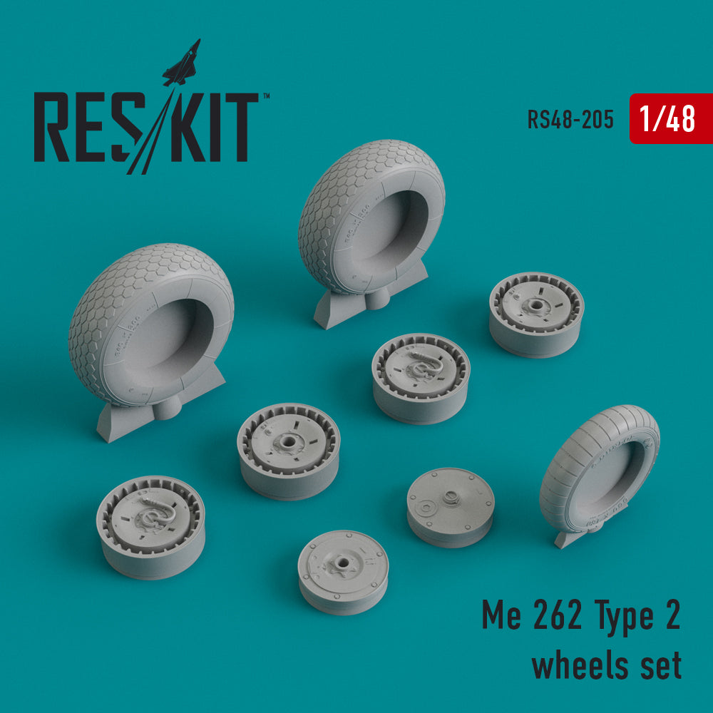 Res/Kit Me.262 Type 2 wheels set | 4824593102059