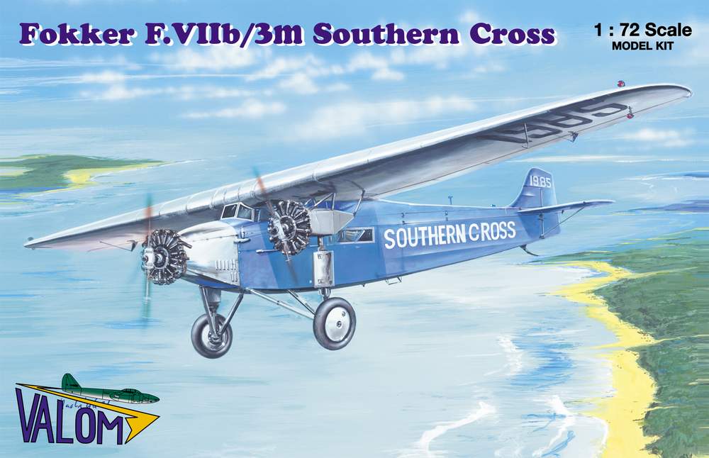 Valom 1/72 Fokker F.VIIb/3m Southern Cross | 8594054290729