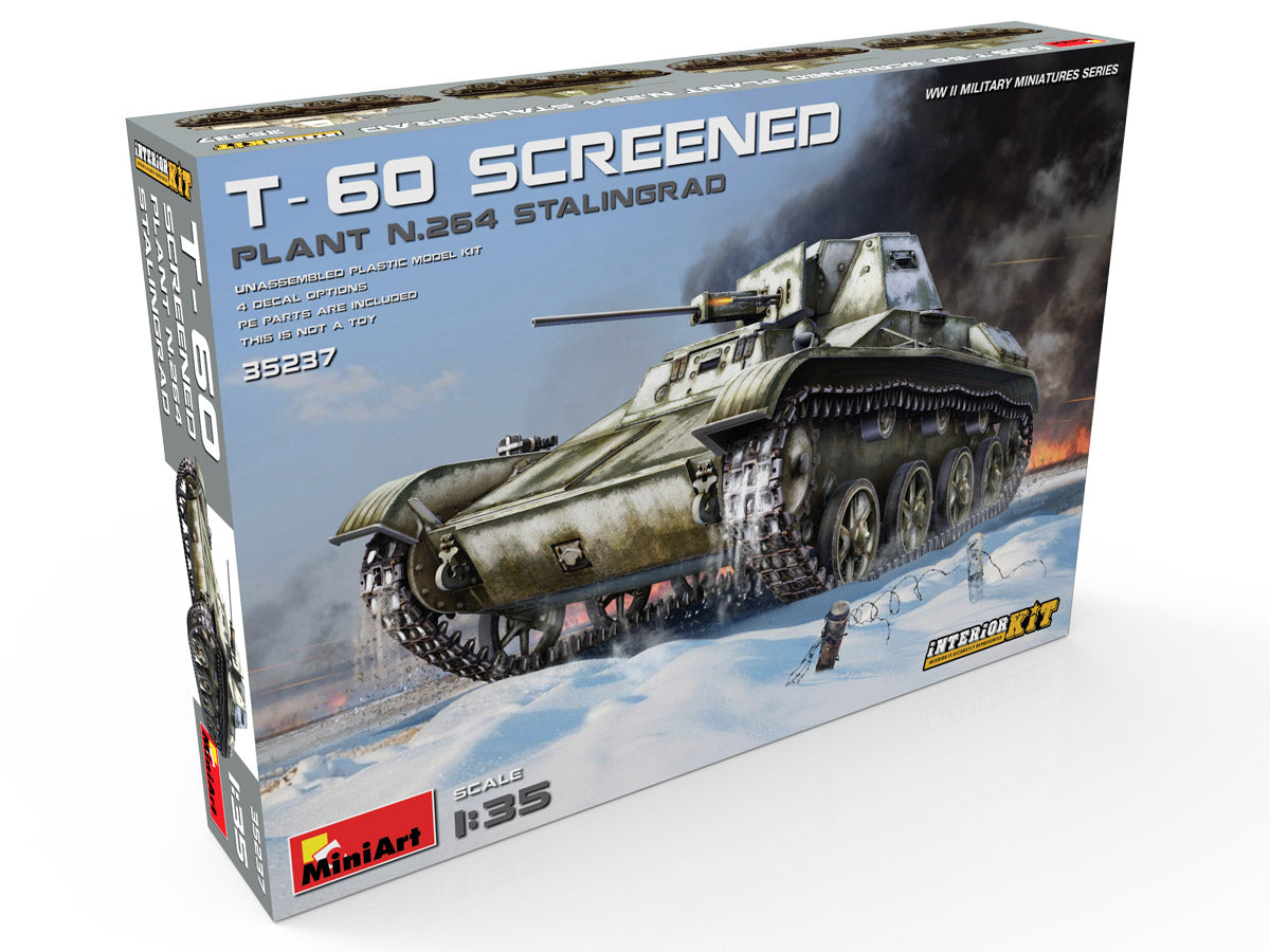 MiniArt T-60Screened(Pl. No.264,Stalingrad) Interior Kit | 4820183313102