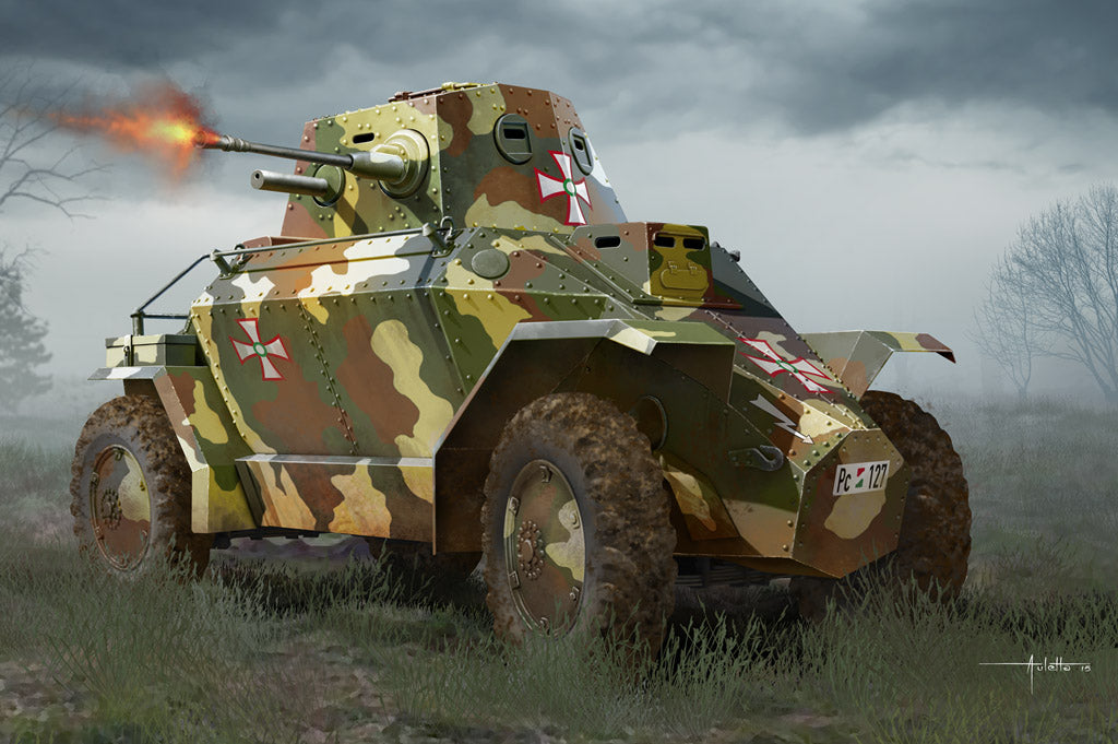 Hobby Boss 1/35 Hungarian 39M CSABA Armored Car | 6939319238665